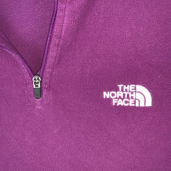 The North Face Partial Zip Fleece Sweater Jacket M - Picture 2 of 8